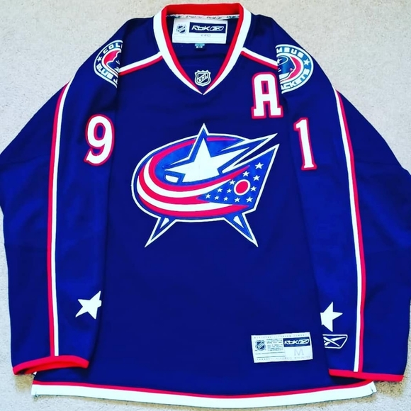 Reebok Other - Reebok Fedorov Blue Jackets NHL Hockey Jersey